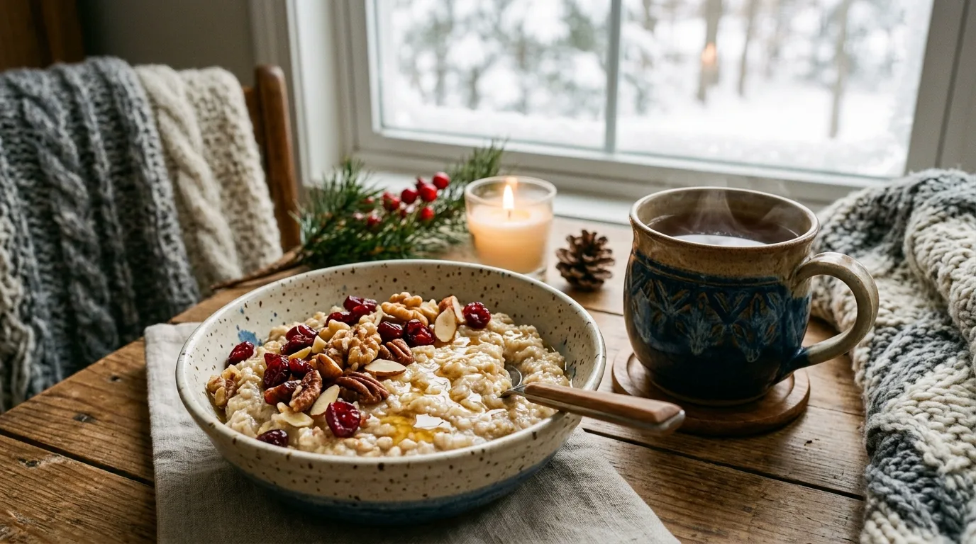 Offer yogurt parfait cups for 10 Easy Christmas Breakfast Ideas for a Festive Morning