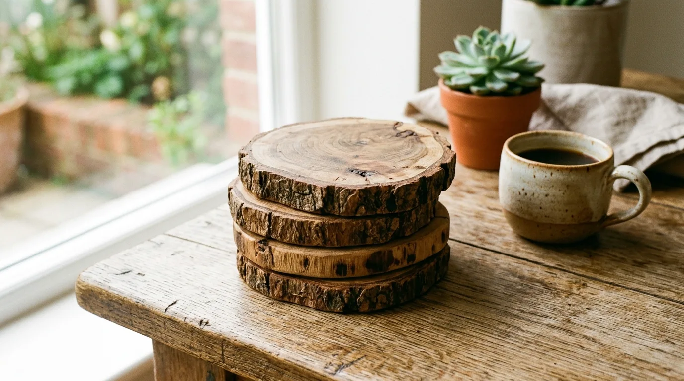 Build a tray with metal handles for 10 Easy DIY Rustic Decor Ideas Using Reclaimed Wood