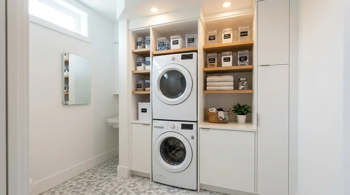 11 Efficient Small Laundry Room Ideas for Organizing Supplies