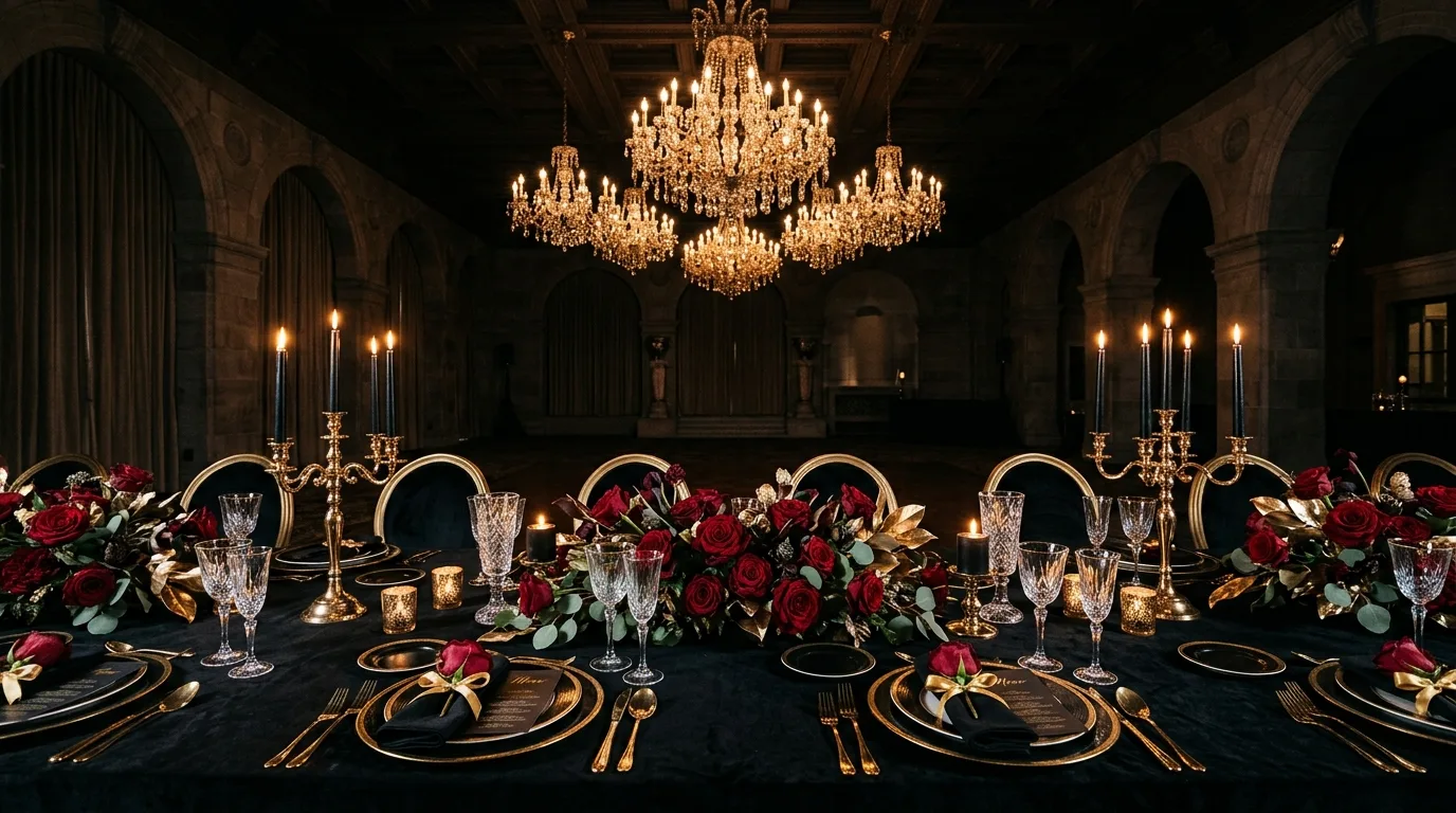 Keep the place settings intentional for 14 Elegant Valentine's Day Table Decor Ideas for a Romantic Setting