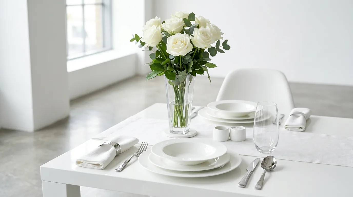 Bring texture through fabric for 14 Elegant Valentine's Day Table Decor Ideas for a Romantic Setting