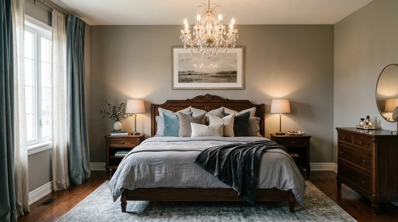 Keep the atmosphere calm and uncluttered for 14 Elegant Woman Bedroom Ideas for a Sophisticated Sanctuary