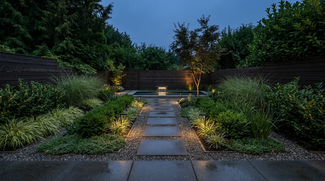 Create one focal zone under a pergola for 14 Enchanting Garden Lighting Ideas to Extend Evenings Outdoors