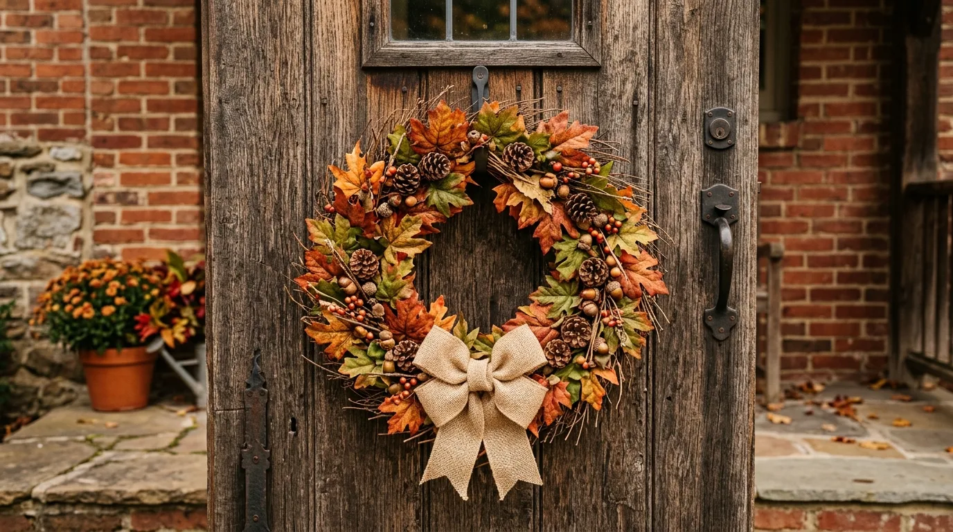 11 Gorgeous Fall Wreaths to Welcome Autumn to Your Door