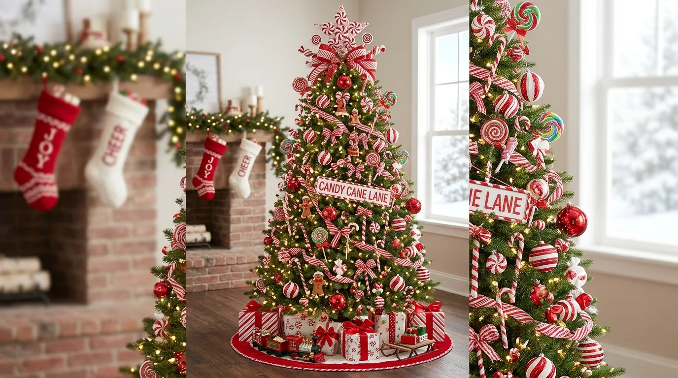 Repeat key colors consistently for 12 Festive Christmas Tree Decor Ideas for a Showstopping Holiday Display