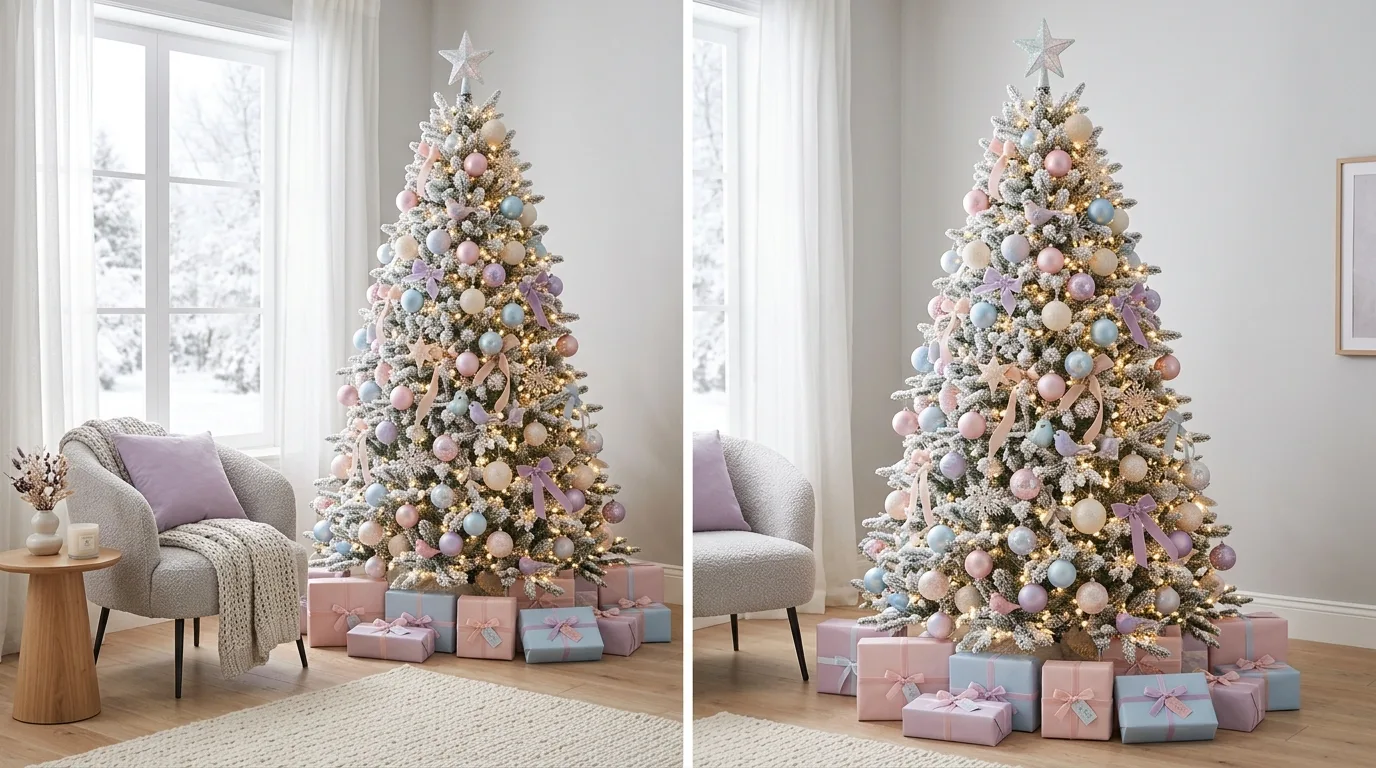 Style the tree skirt or base carefully for 12 Festive Christmas Tree Decor Ideas for a Showstopping Holiday Display