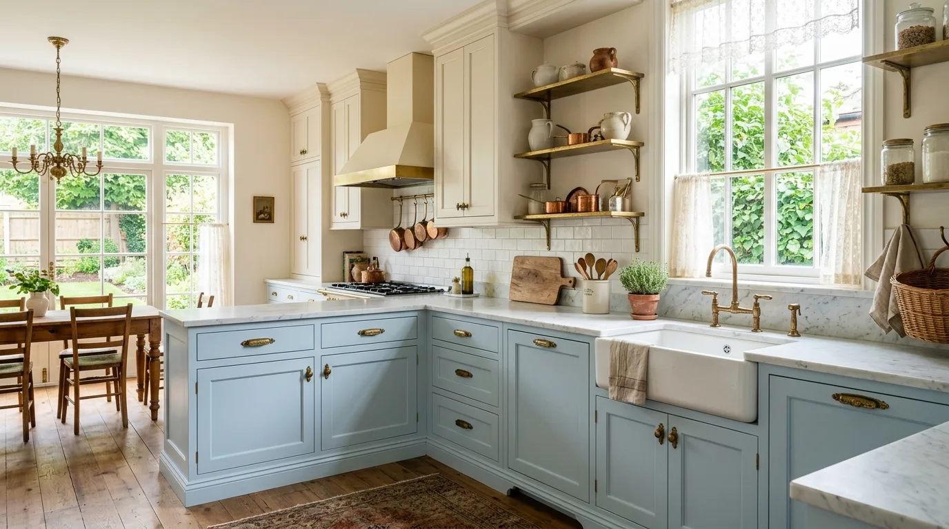 10 Romantic French Style Kitchen Ideas for a Charming Cookspace