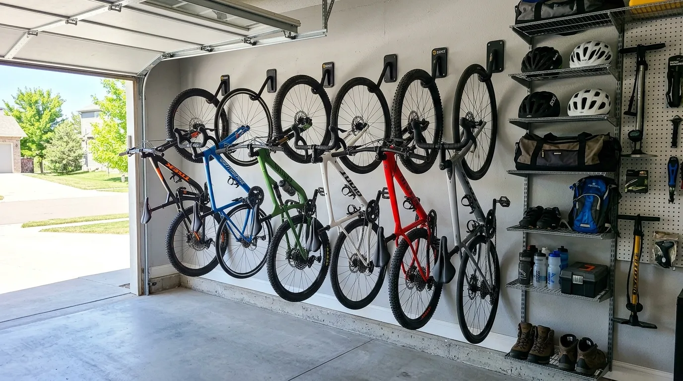 Create a tool zone for 11 Genius Garage Organization Ideas to Reclaim Your Parking Spot