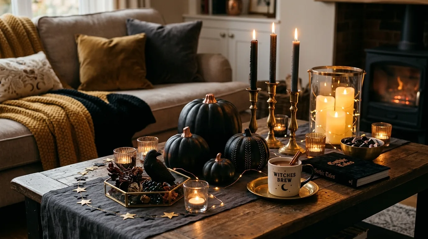 Try gauzy fabric or layered textiles for 11 Creative Halloween Decor Ideas for a Hauntingly Beautiful Home