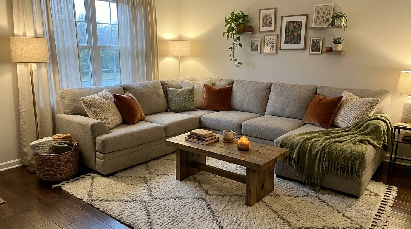 Balance with chairs or a second seat for 12 Essential Home Decor Ideas for Living Room Layouts