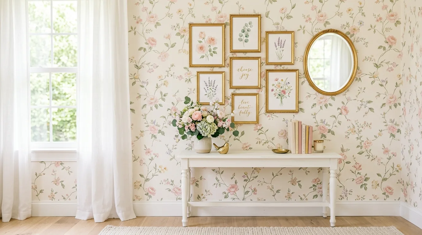 Style a corner wall with vertical interest for 14 Inspiring Bedroom Wall Decor Ideas to Wake Up Happy