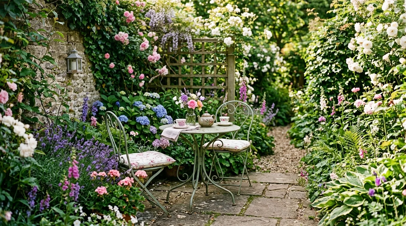 Add one decorative sculpture or object for 14 Inspiring Garden Decor Ideas to Create a Backyard Sanctuary
