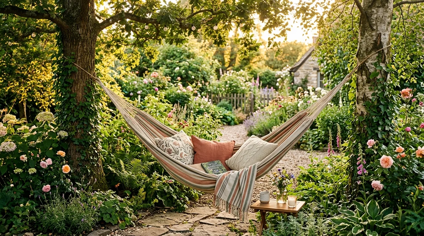 Add pathways that guide the eye for 14 Inspiring Garden Decor Ideas to Create a Backyard Sanctuary