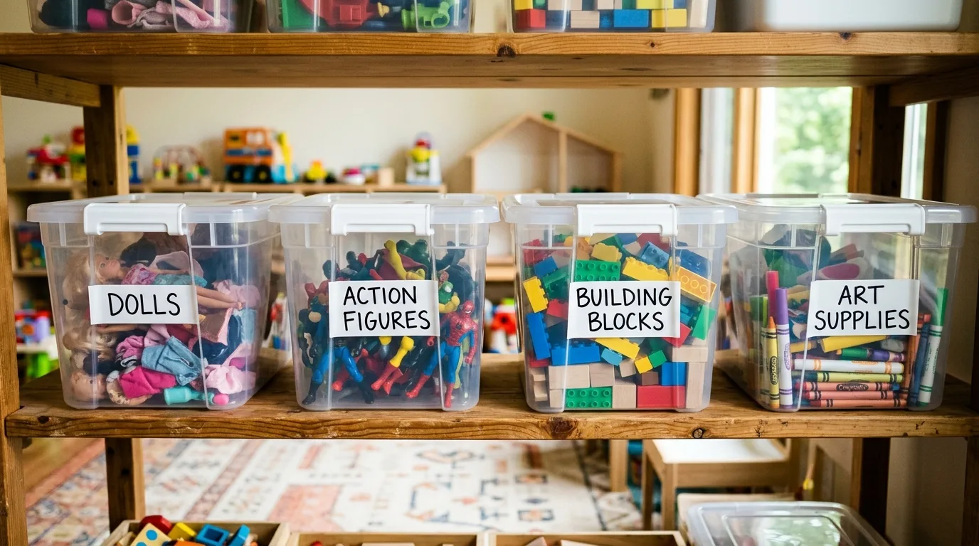 11 Genius Kids Organization Hacks for Toy Chaos Control