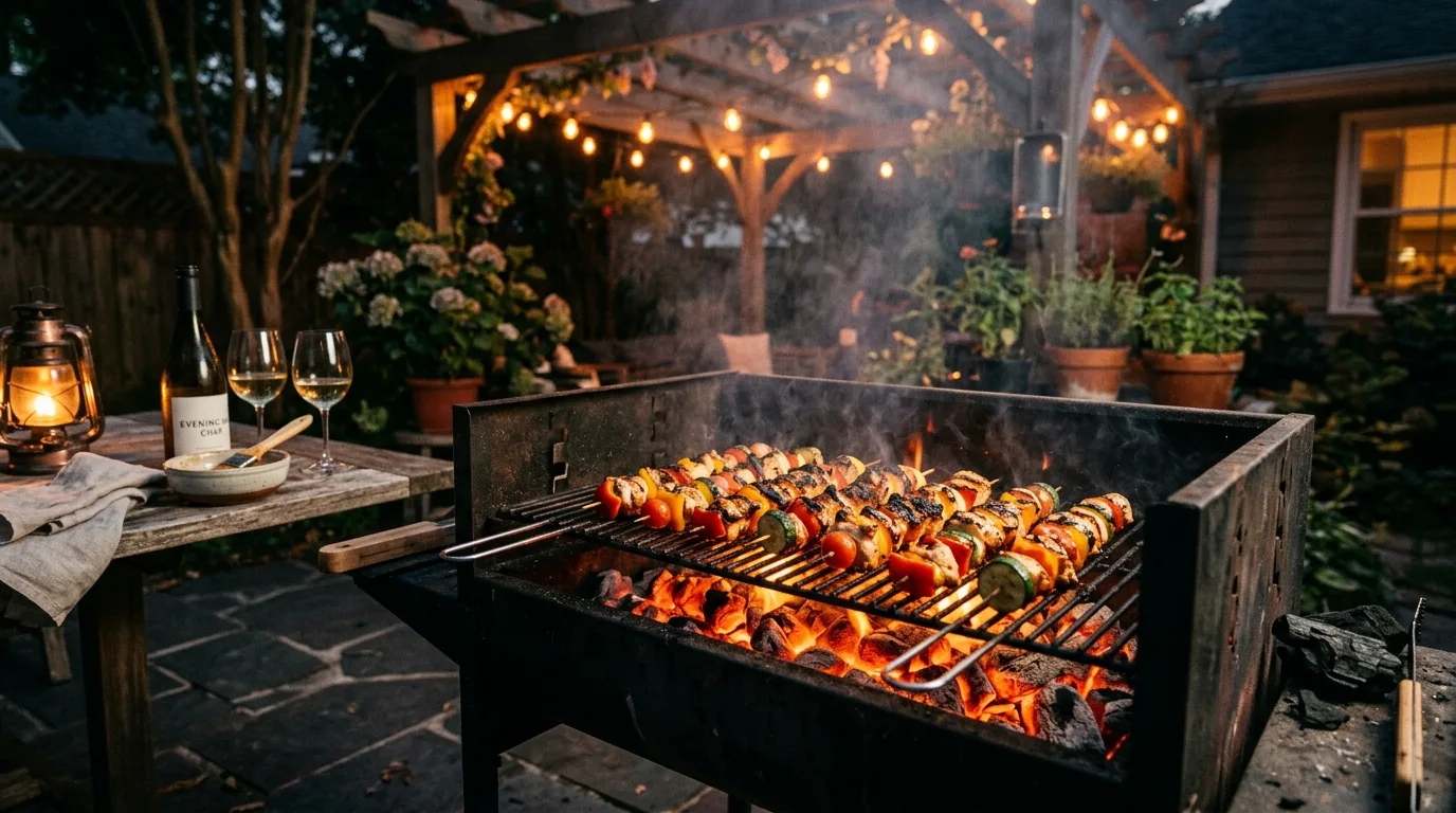 Use them for easy entertaining too for 13 Zesty Lemon Garlic Shrimp Skewers for Easy Summer Grilling