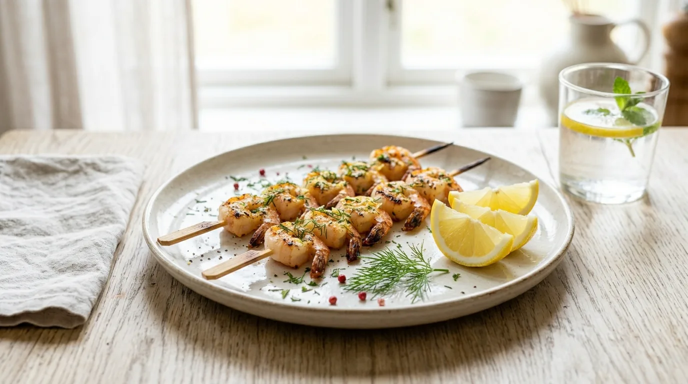 Keep the ingredients fresh for 13 Zesty Lemon Garlic Shrimp Skewers for Easy Summer Grilling