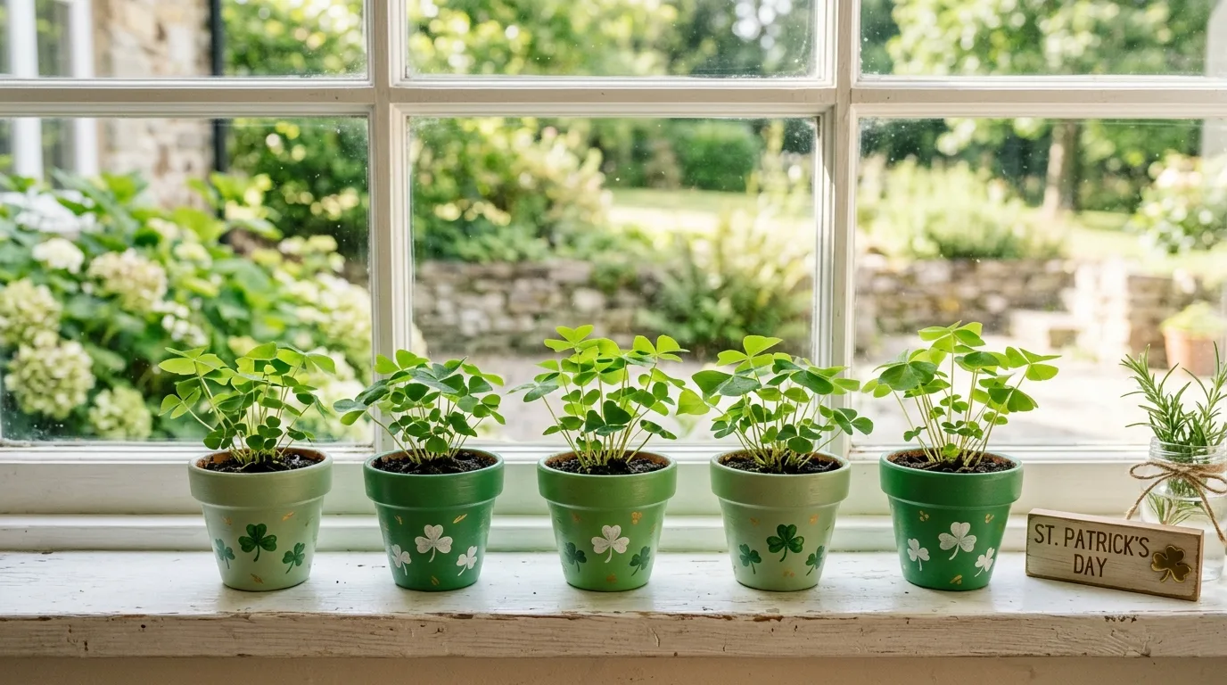 Use gold sparingly for sparkle for 10 Lucky DIY St Patrick's Day Decor Ideas in Green and Gold