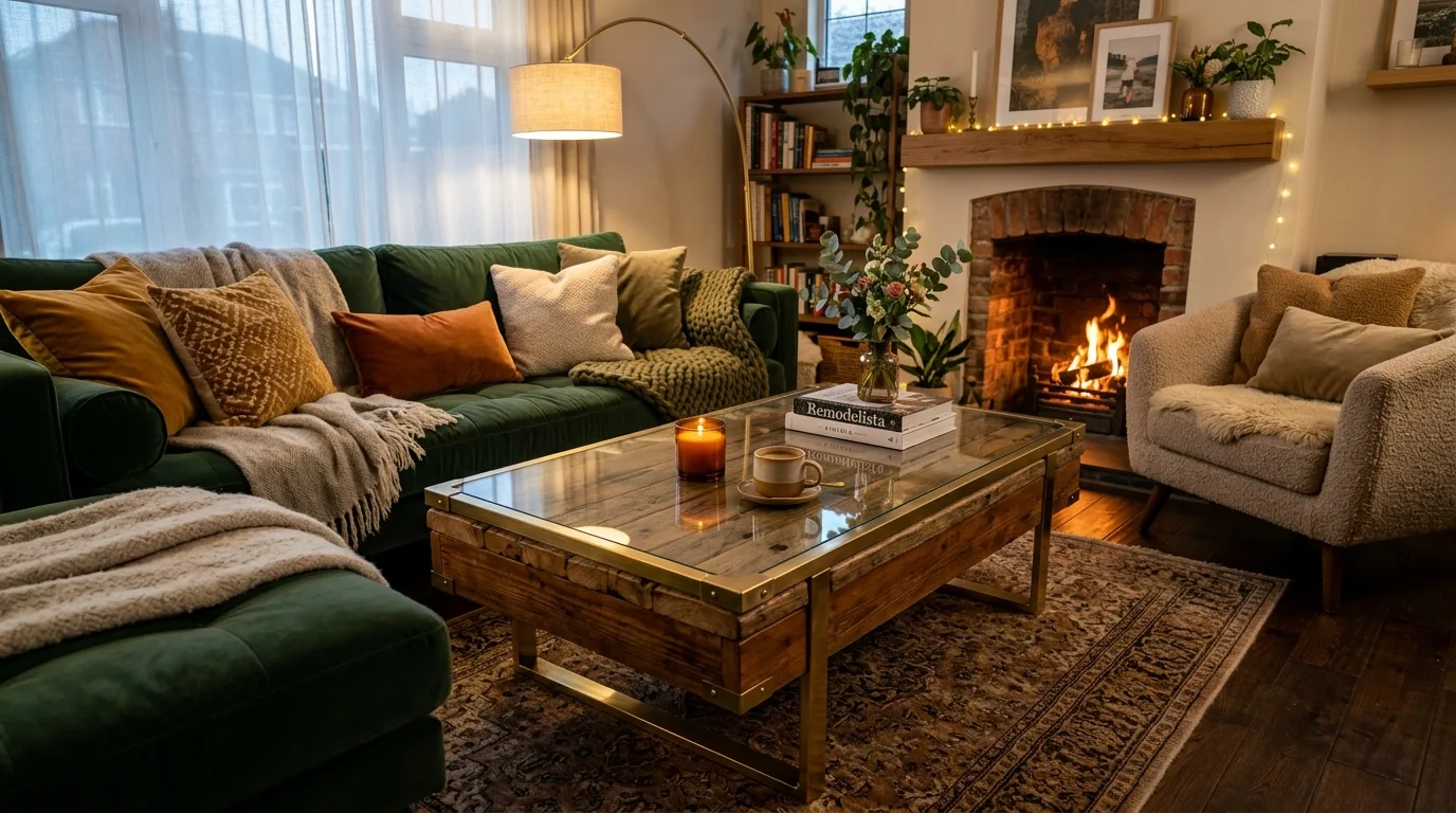 Try a DIY coffee table upgrade for 11 Glamorous Luxury Living Room Ideas on a Budget