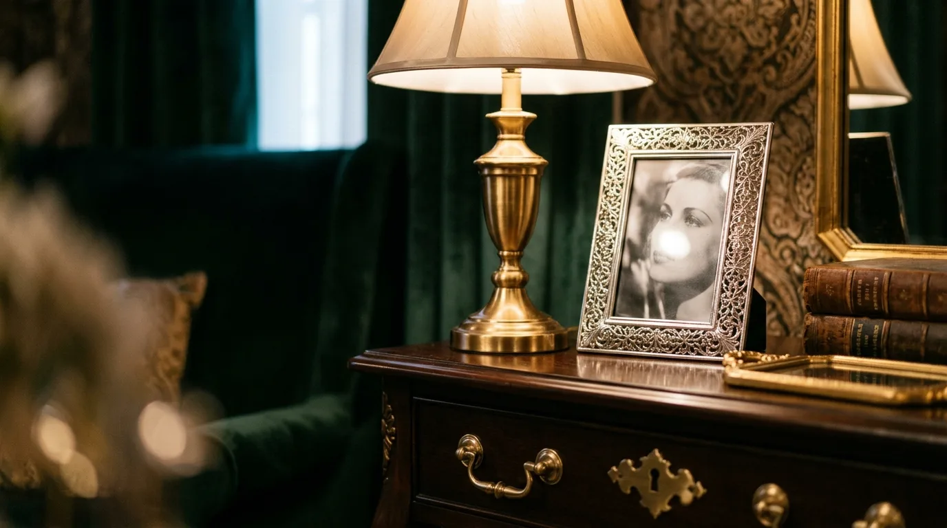 Use a few metallic accents for 13 Easy Tips on How to Make Your Room Look Good Instantly