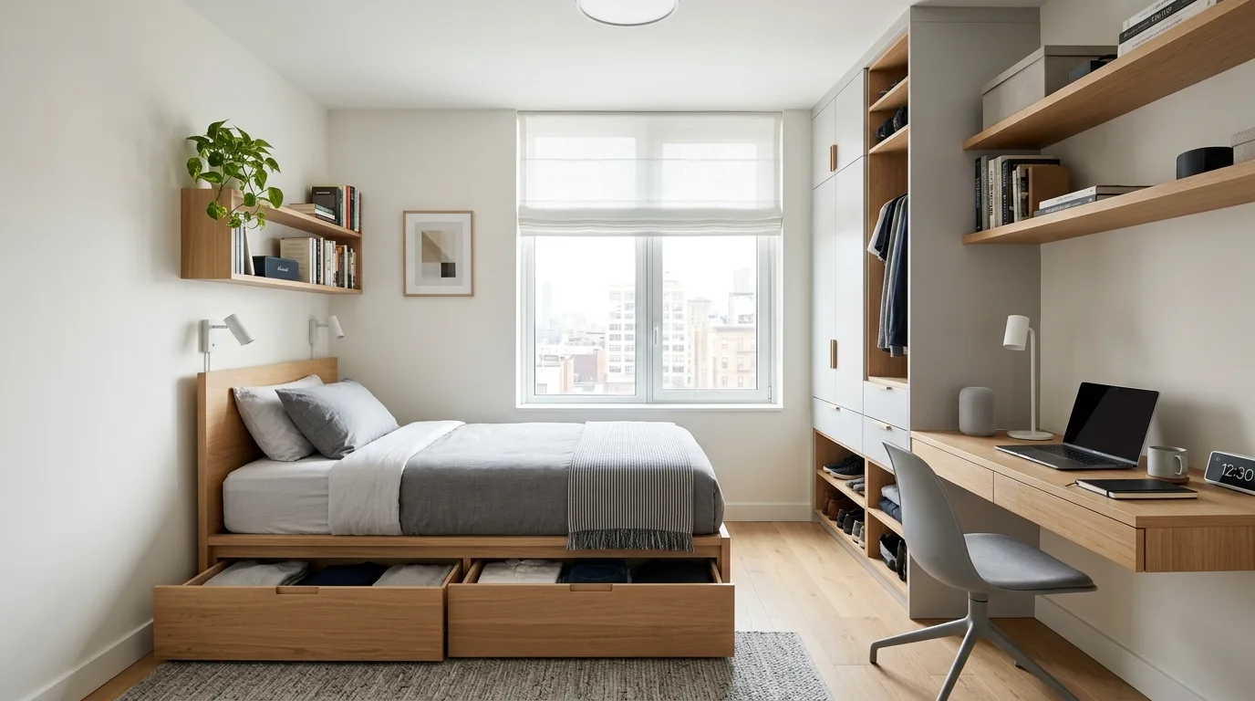 Aim for cool, not cold for 11 Masculine Male Bedroom Ideas for a Cool and Collected Space