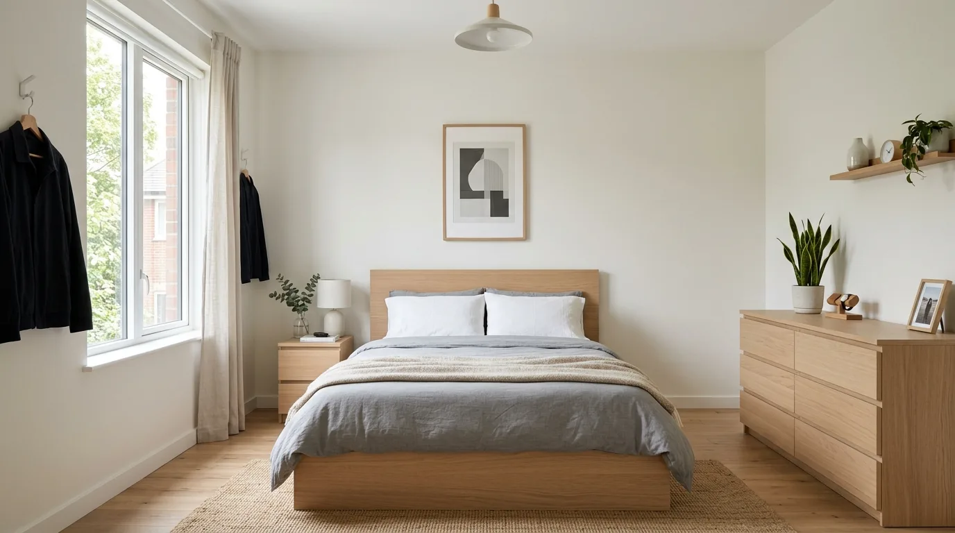 Use art with mood or depth for 11 Masculine Male Bedroom Ideas for a Cool and Collected Space