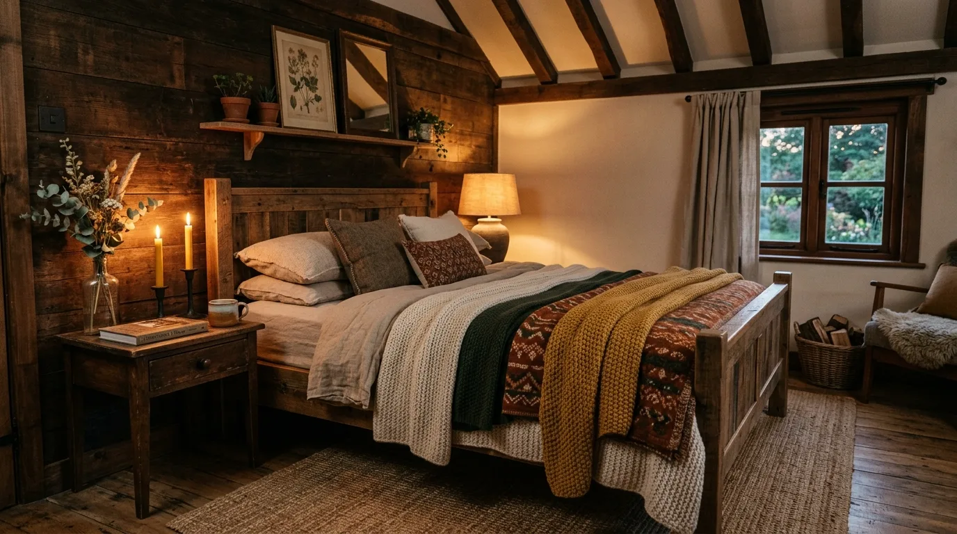 Keep clutter very controlled for 13 Tips for Styling a Moody Guest Bedroom for Visitors