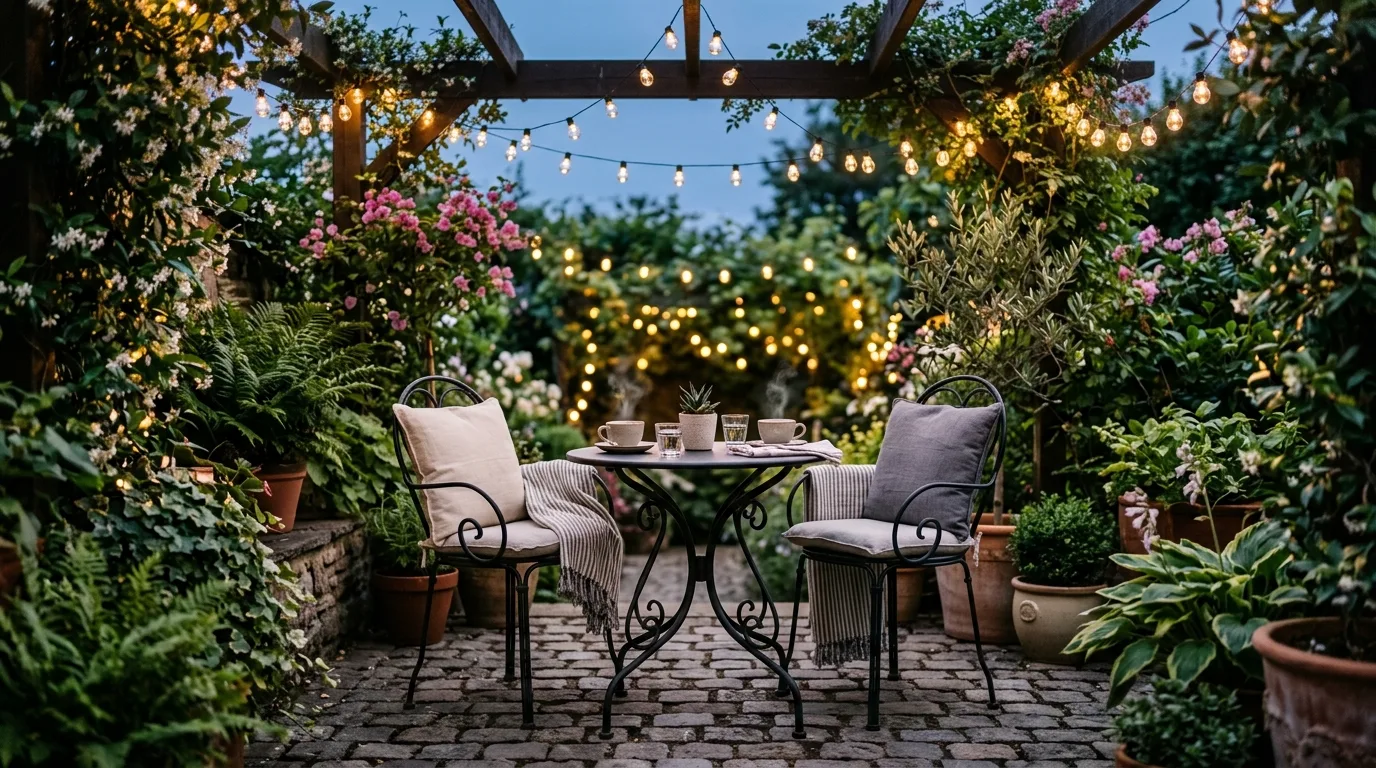 Add a bistro table for simple rituals for 13 Outdoor Balcony Ideas for a Fresh Air Escape