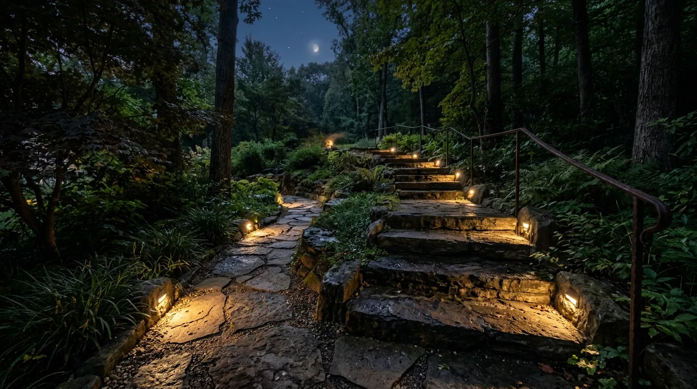 Choose warm light over stark white for 14 Brilliant Outdoor Lighting Ideas for Garden and Pathways