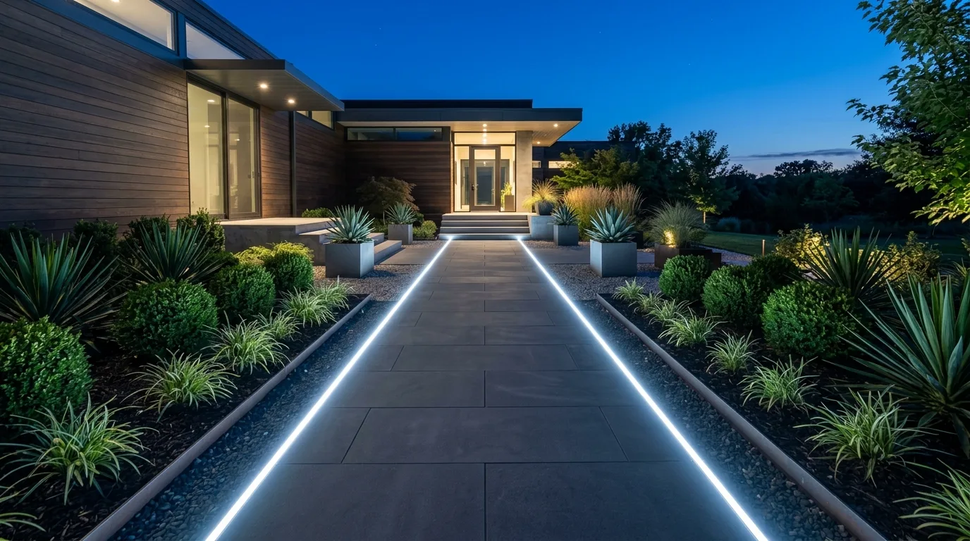Spotlight trees or focal plants for 14 Brilliant Outdoor Lighting Ideas for Garden and Pathways
