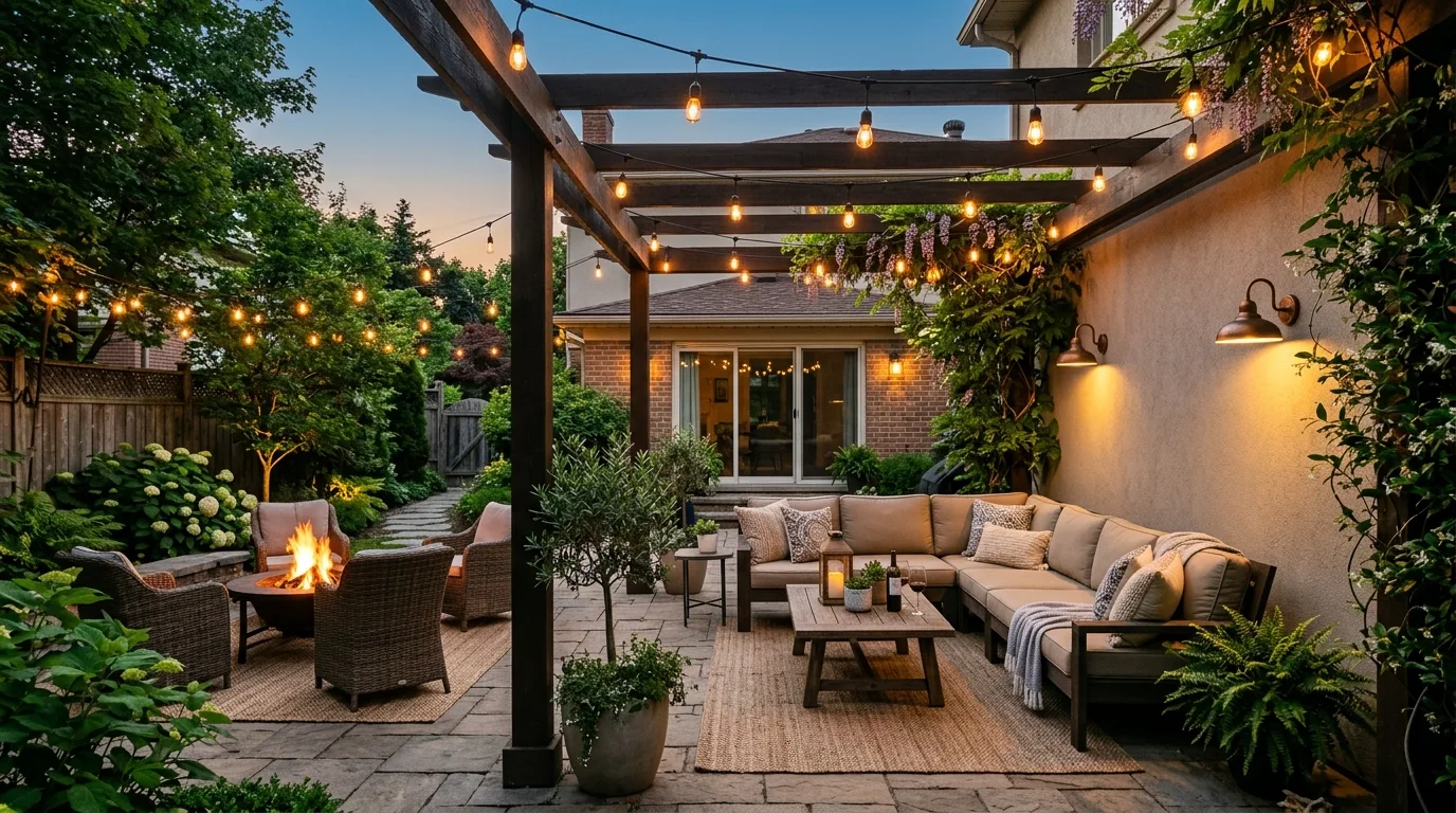 Try solar lighting for easier setup for 14 Brilliant Outdoor Lighting Ideas for Garden and Pathways