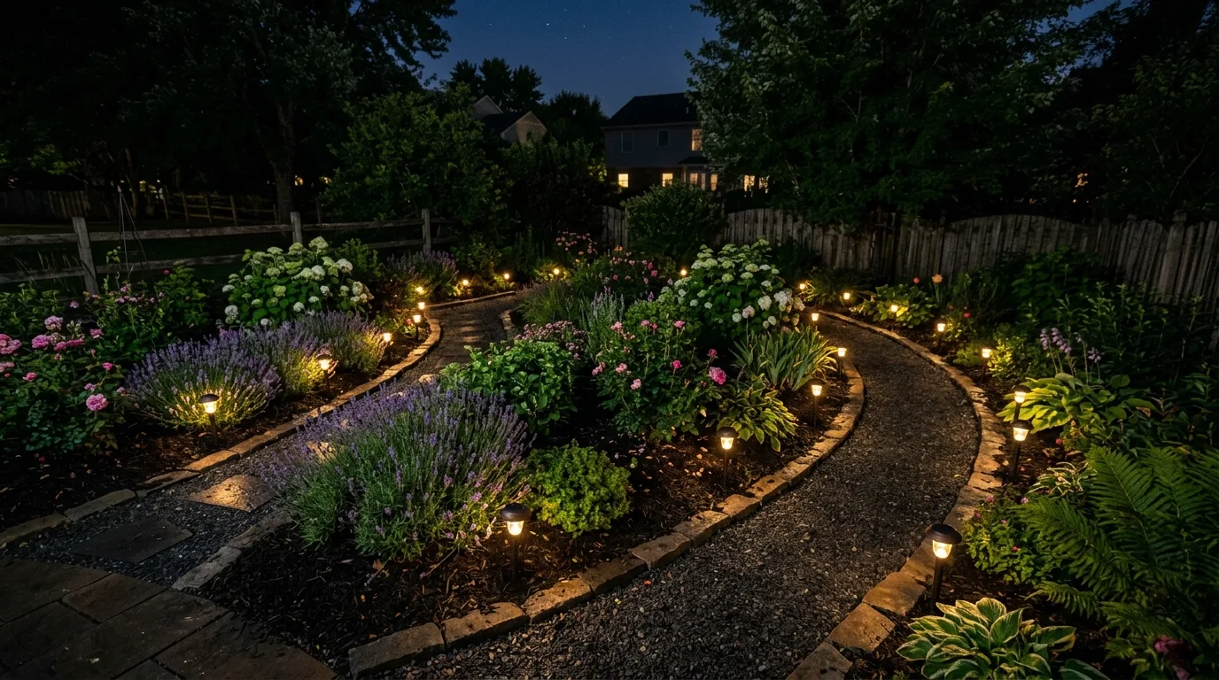 Add step lights where needed for 14 Brilliant Outdoor Lighting Ideas for Garden and Pathways