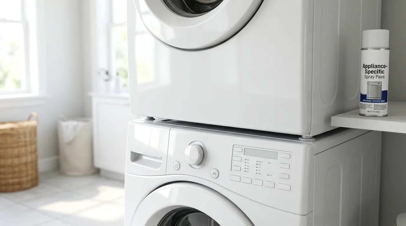 10 Genius Hack to Paint a Washer and Dryer for a Laundry Room Refresh