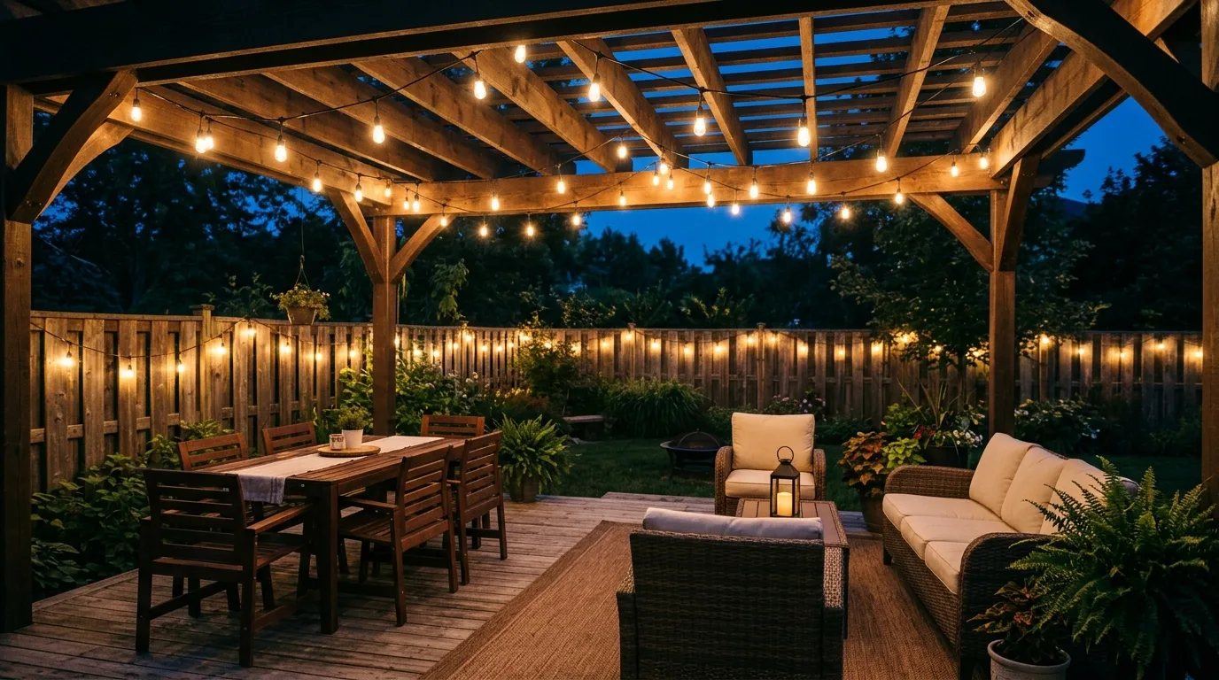 12 Magical Patio Lighting Ideas for Evening Ambiance