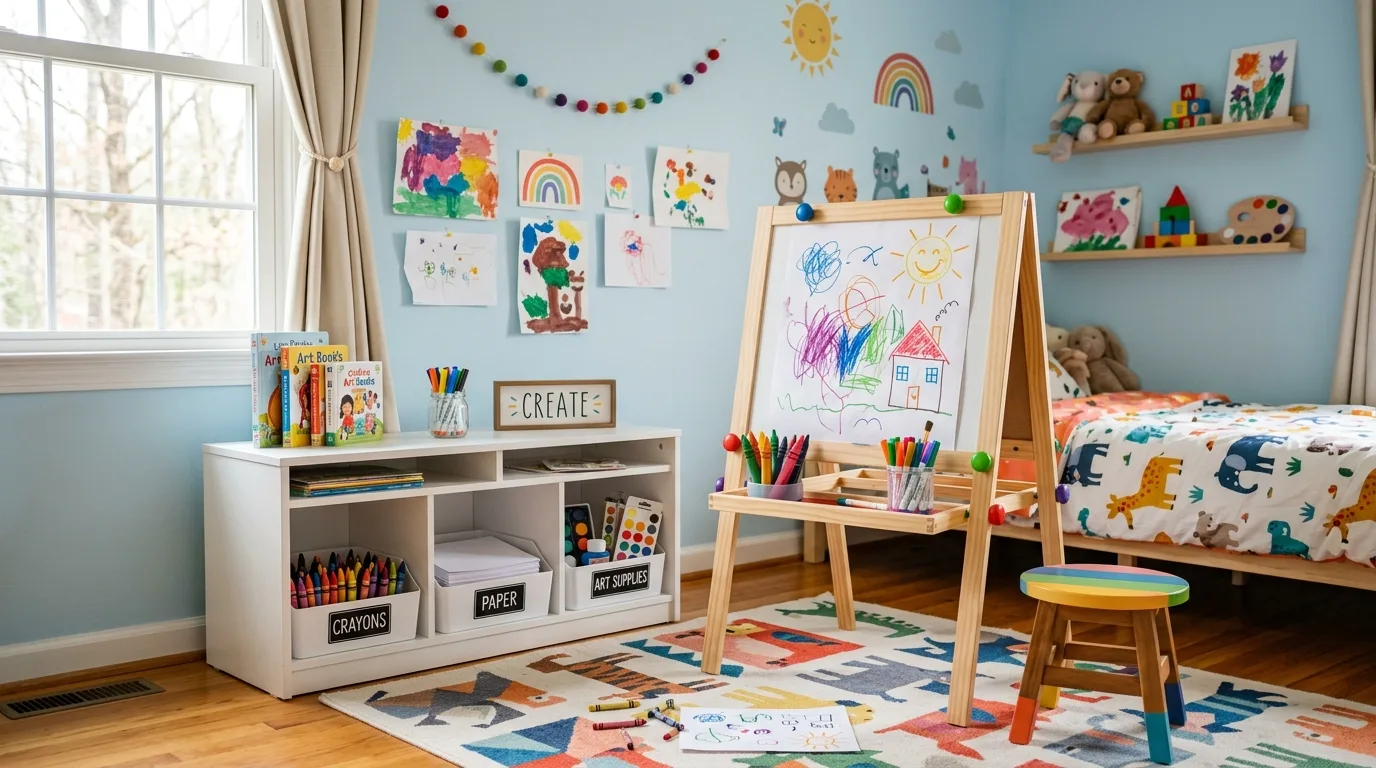 Let safety guide every cute detail for 11 Playful Toddler Bedroom Ideas for Safe and Fun Play