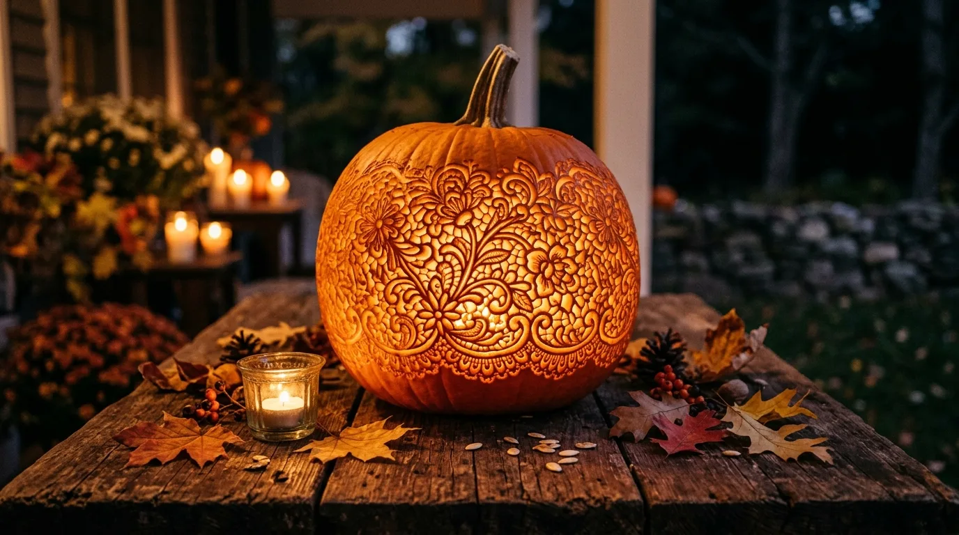 14 Unique Pumpkin Carving Ideas That Go Beyond a Basic Face