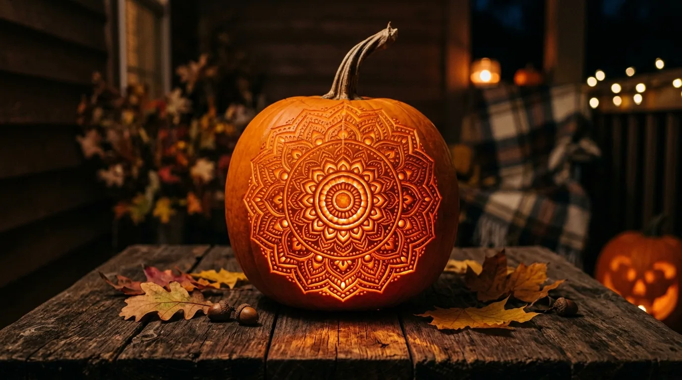 Use a cat or bat profile for 14 Unique Pumpkin Carving Ideas That Go Beyond a Basic Face