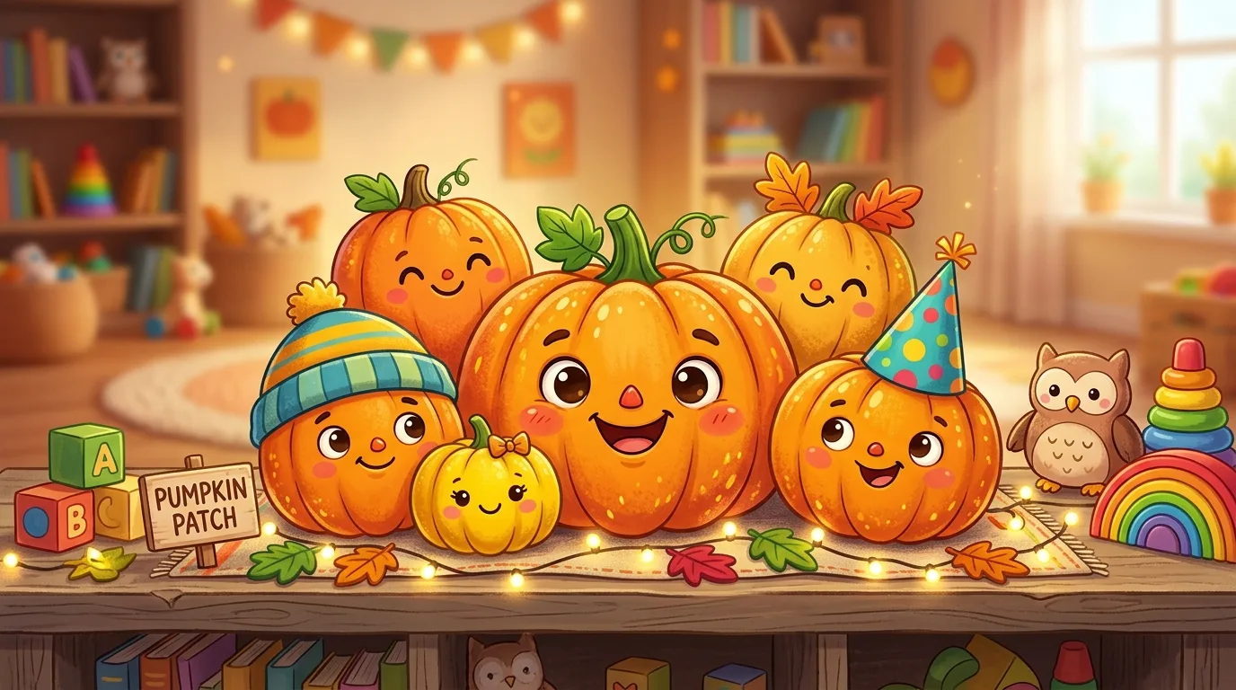 Group pumpkins by one theme for 13 Easy Pumpkin Painting Ideas for No-Mess Halloween Fun