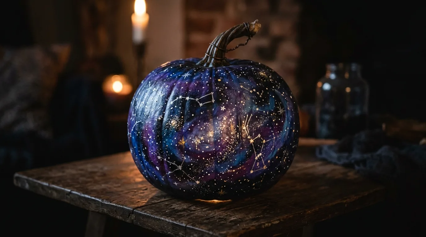 Create character pumpkins for 13 Easy Pumpkin Painting Ideas for No-Mess Halloween Fun