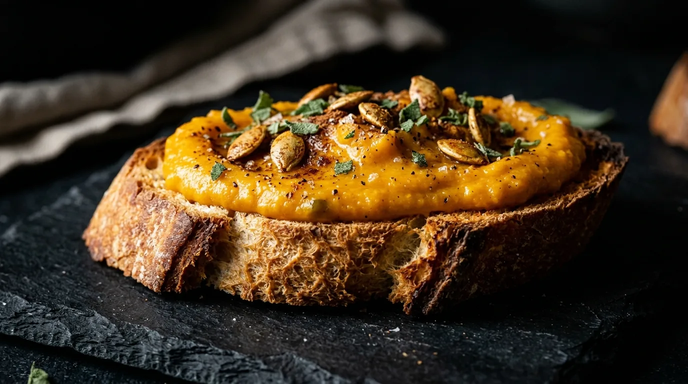 Pair with something tangy or salty for 10 Unique Pumpkin Spice Crostini Appetizer for Autumn Parties