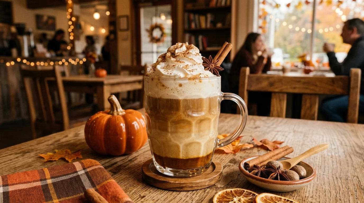Serve it in your favorite cozy mug for 10 Cozy Pumpkin Spice Latte Recipe to Make at Home