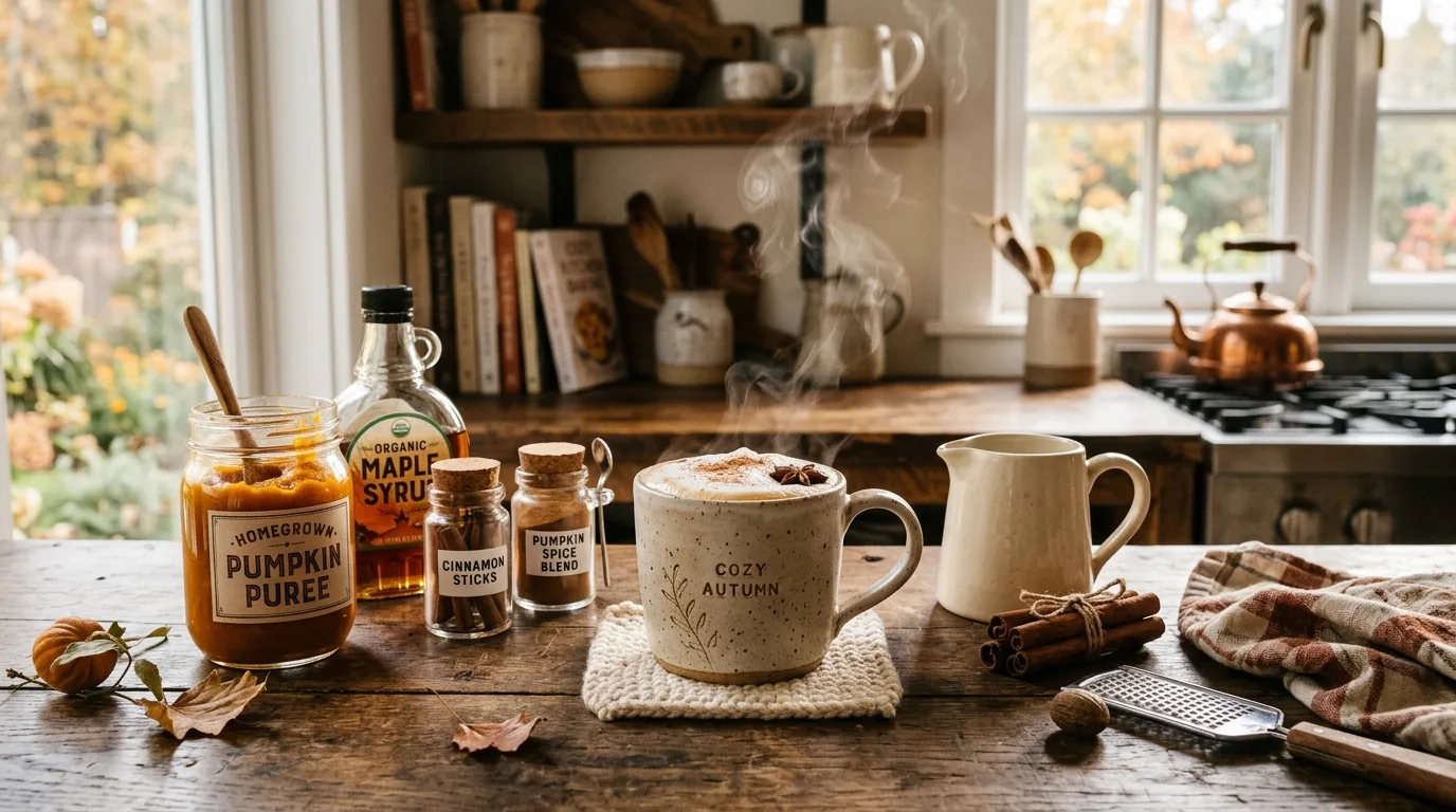 Use a warm spice mix for 10 Cozy Pumpkin Spice Latte Recipe to Make at Home
