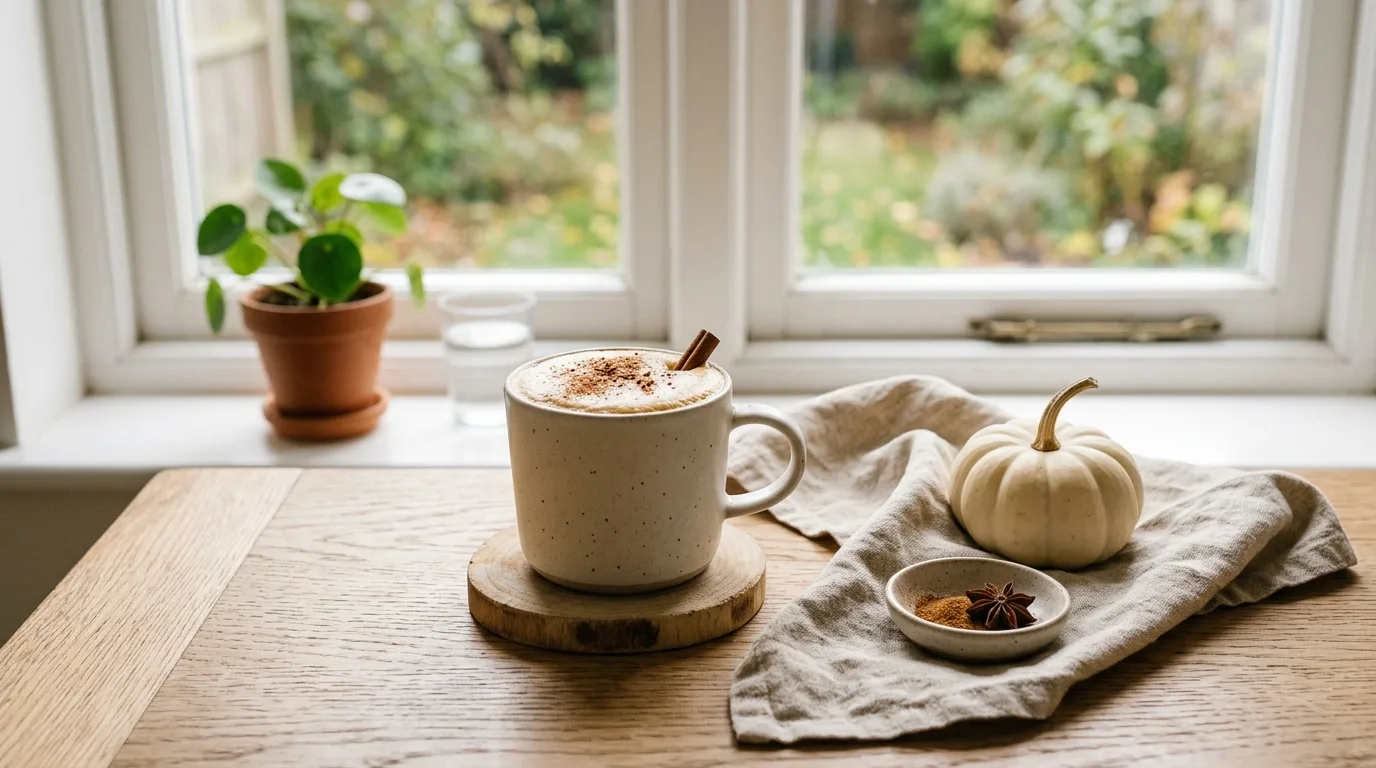 Dust with extra cinnamon or spice for 10 Cozy Pumpkin Spice Latte Recipe to Make at Home