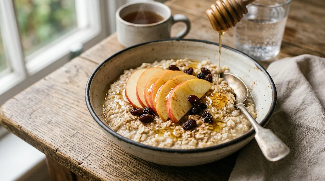 Keep it simple and nourishing for 11 Warm Raisin Apple Cinnamon Oatmeal for Chilly Mornings
