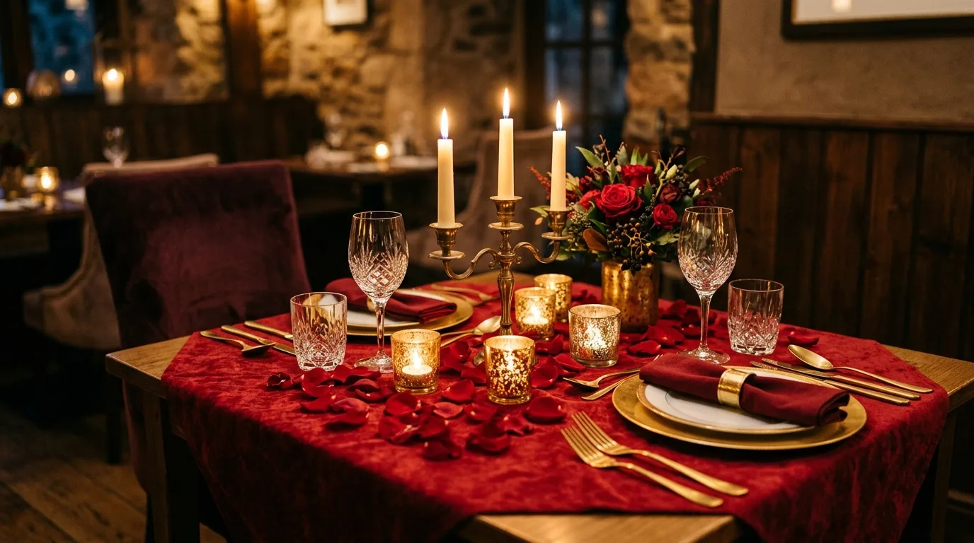 10 Romantic Valentine's Day Table Decor Ideas for Date Night In
