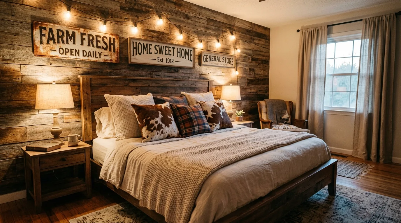 Try an iron bed for vintage character for 13 Rustic Cowgirl Bedroom Ideas with Western Flair