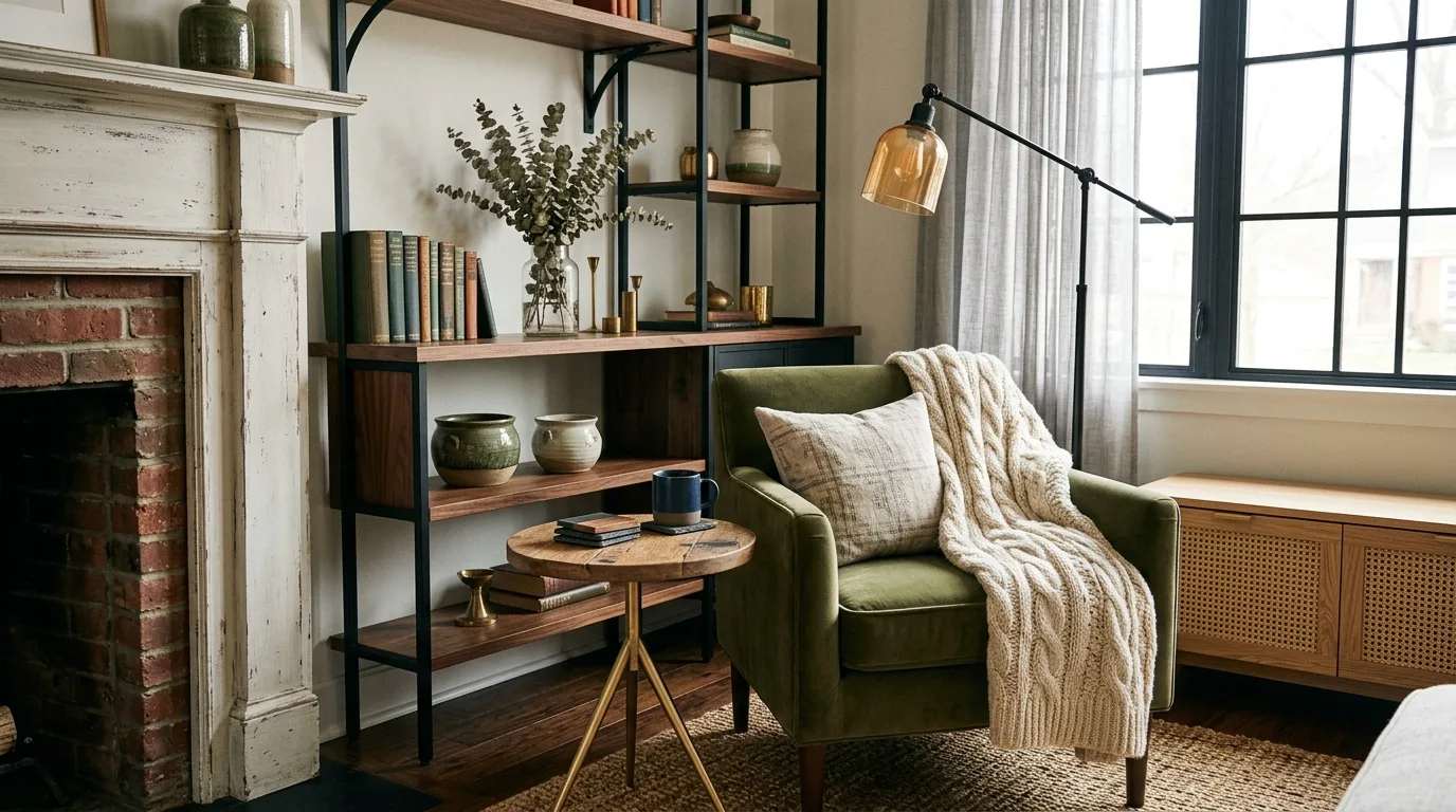 Mix materials with some restraint for 12 Helpful Tips on Whether Bedroom Nightstands Should Match