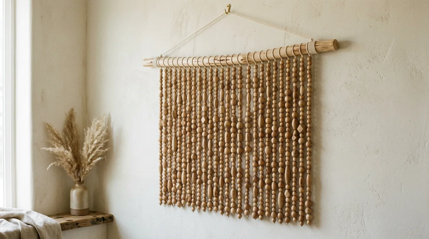 Build a mirror into the design for 13 Simple DIY Wall Hanging Ideas to Fill Empty Walls