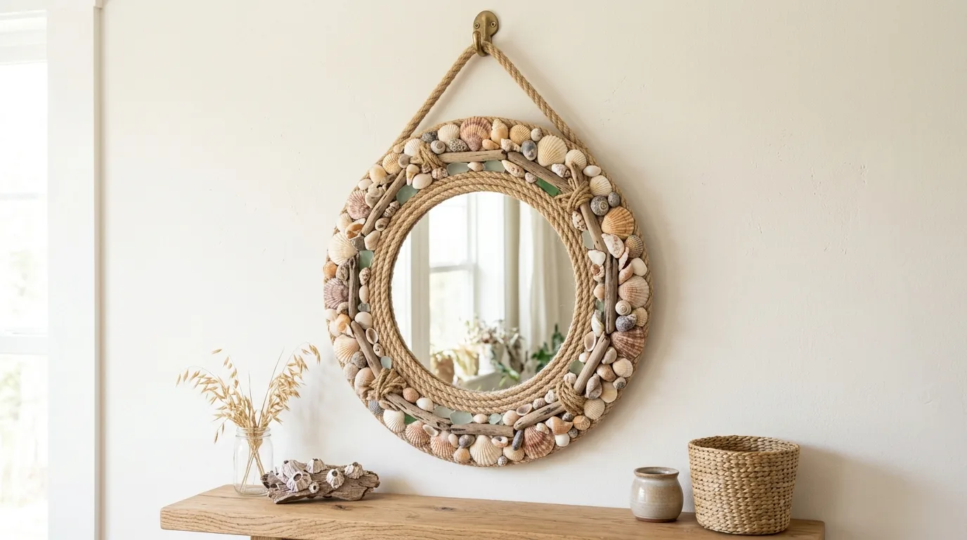 Keep the scale right for the wall for 13 Simple DIY Wall Hanging Ideas to Fill Empty Walls