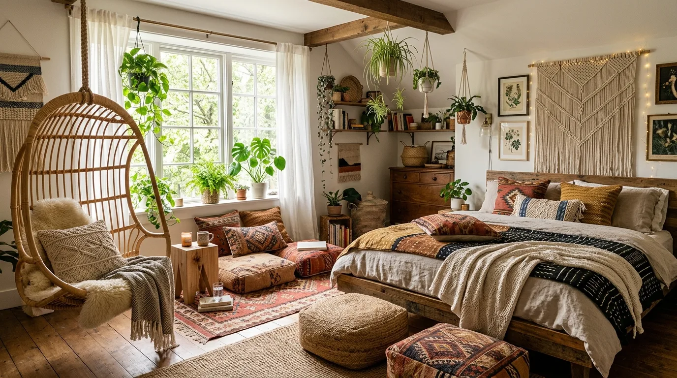 Use mirrors to open the room up for 12 Chic Single Woman Bedroom Ideas to Celebrate Independence