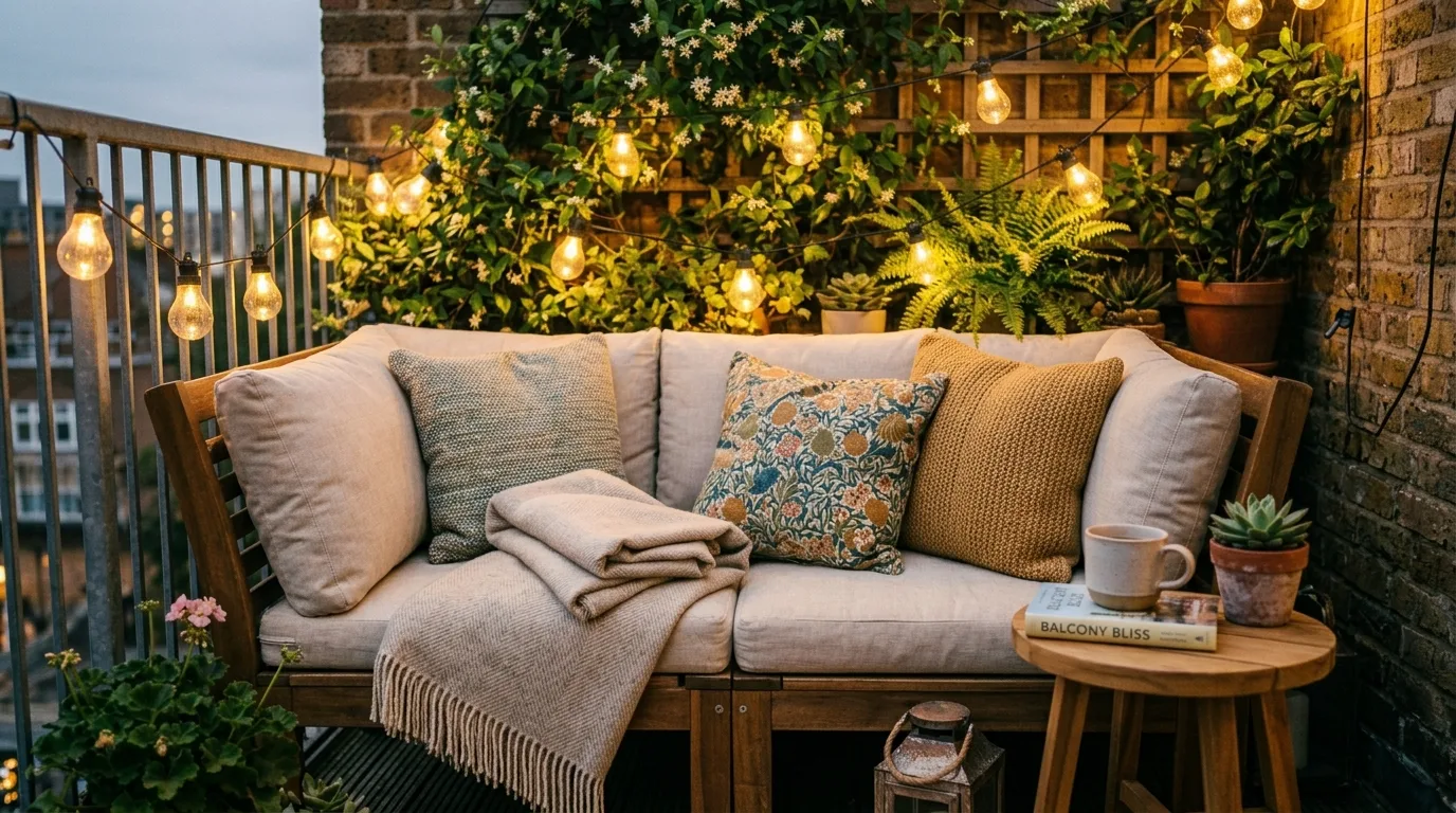 10 Small Balcony Ideas to Create a Tiny Urban Oasis